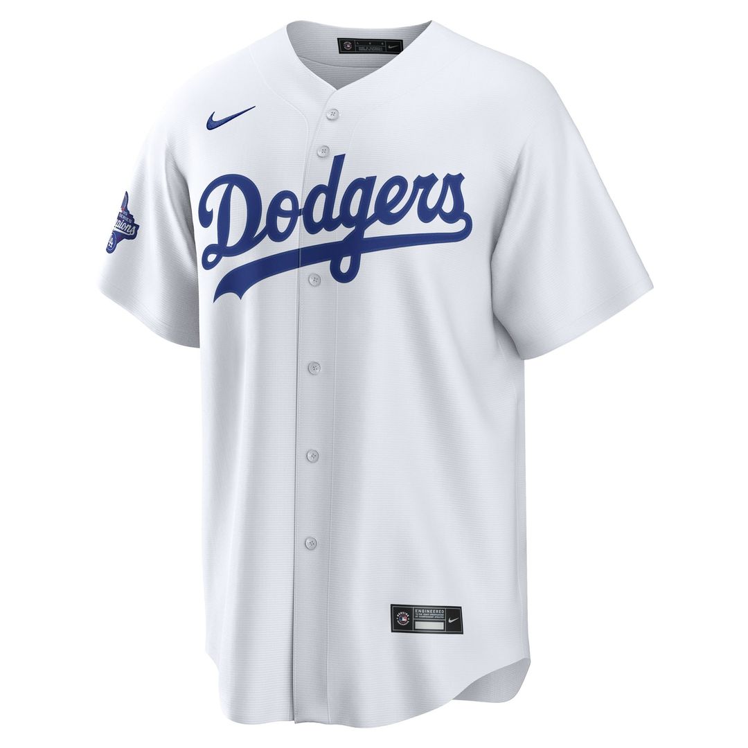 Clayton Kershaw Los Angeles Dodgers Nike Home 2025 World Series Champions Replica Jersey - White