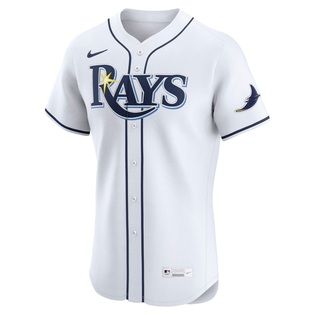 Tampa Bay Rays Nike Home Elite Jersey - White