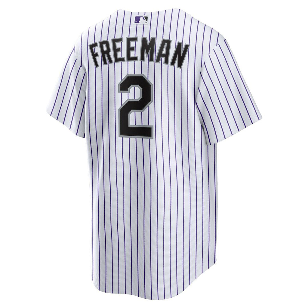 Tyler Freeman Colorado Rockies Nike Home Replica Jersey - White
