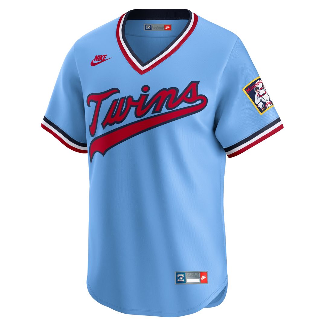 Minnesota Twins Nike Cooperstown Collection Limited Jersey - Light Blue