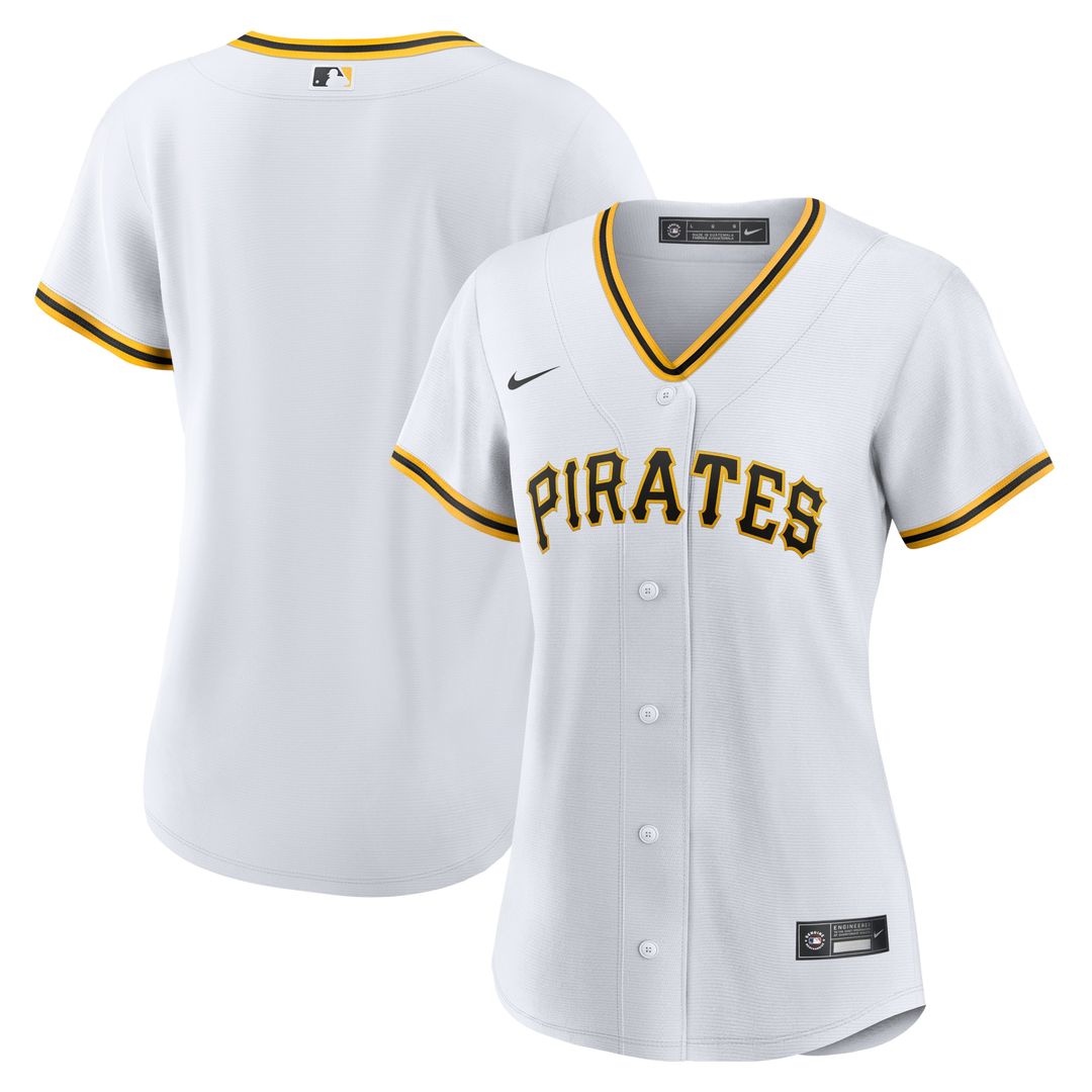 Pittsburgh Pirates Nike Women's Home Replica Team Jersey - White