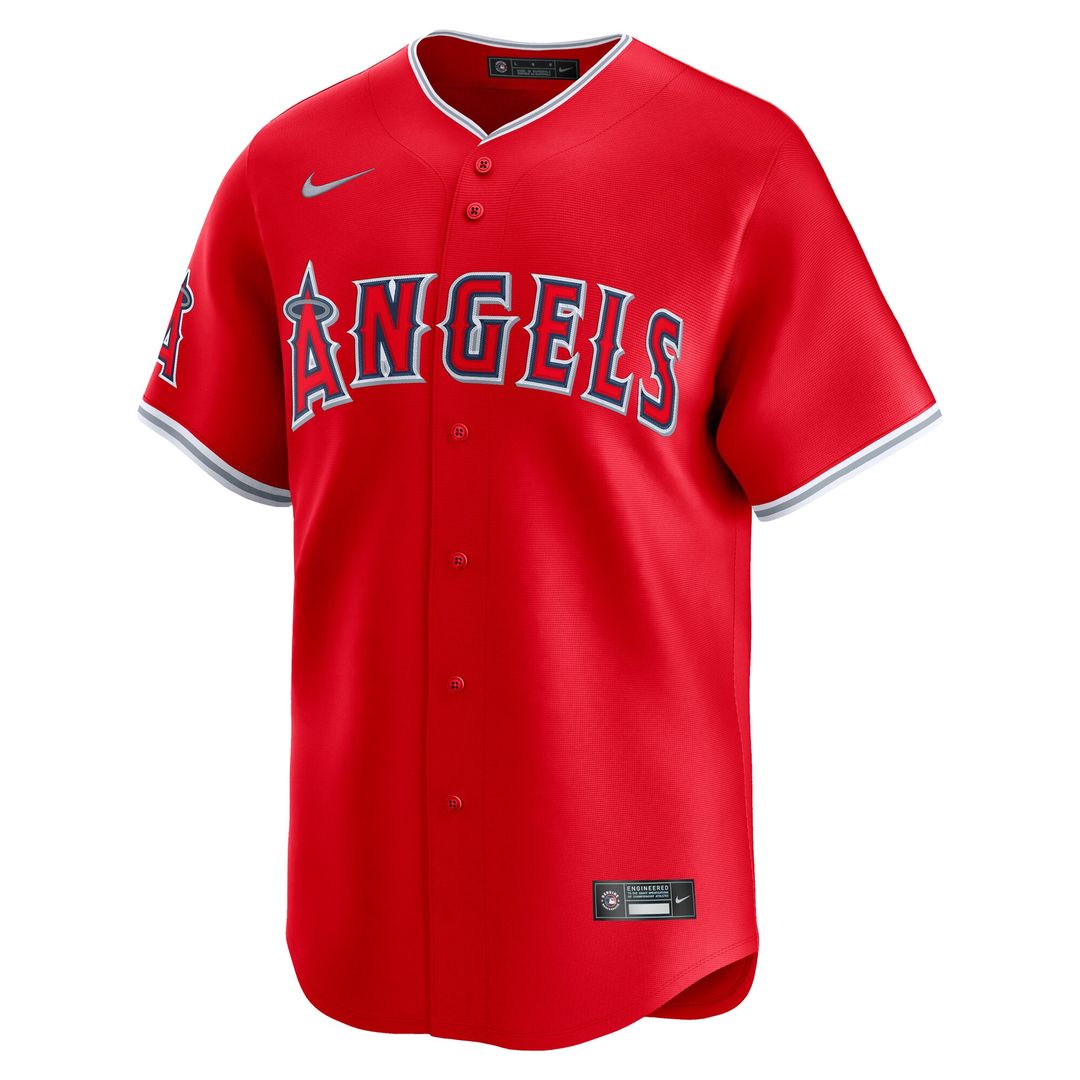 Los Angeles Angels Nike Alternate Limited Jersey - Red