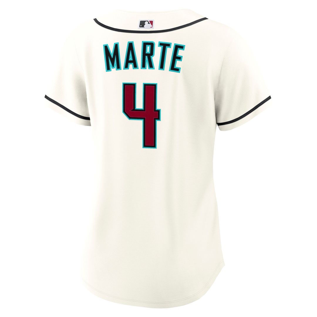Ketel Marte Arizona Diamondbacks Nike Women's Home Replica Jersey - Cream