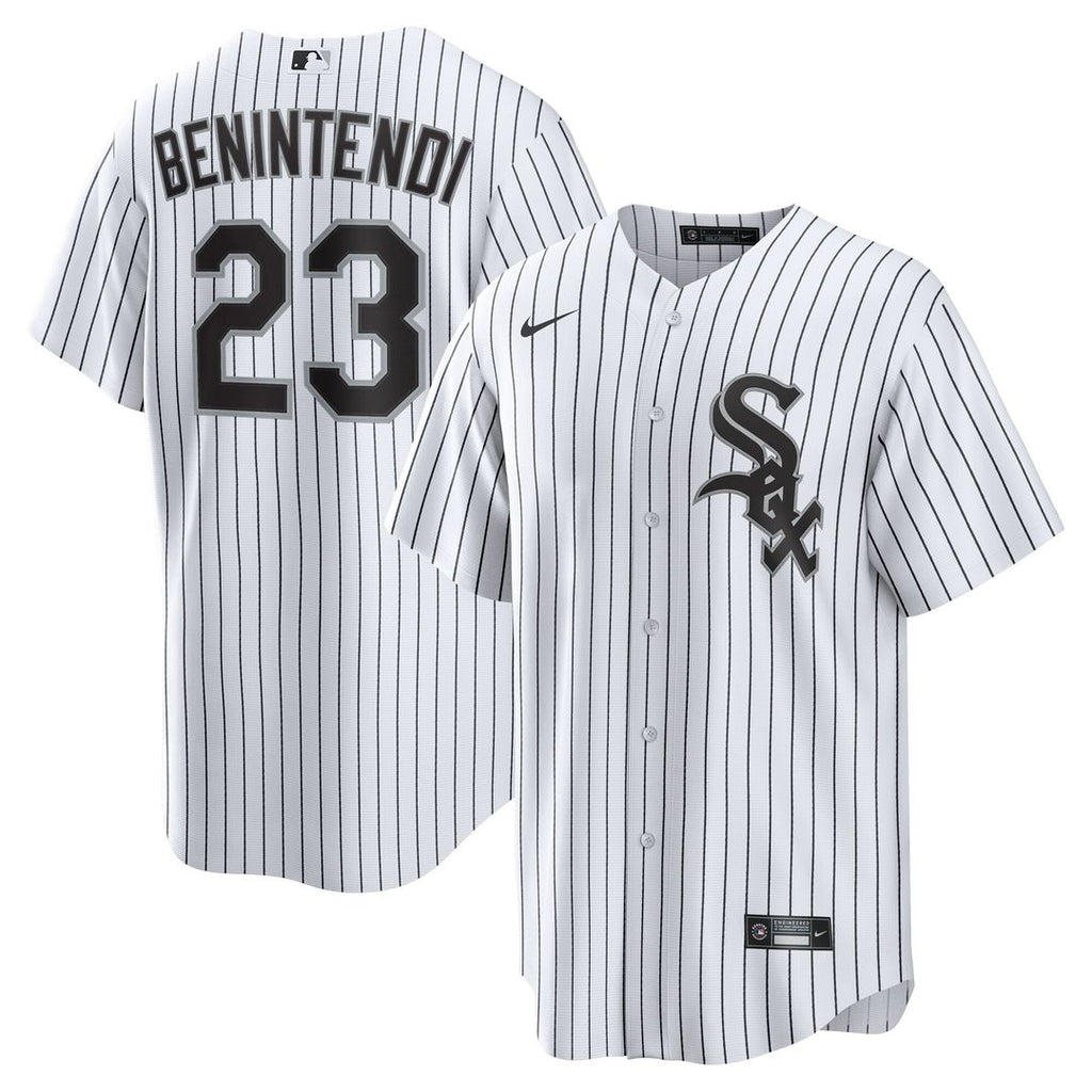 Andrew Benintendi Chicago White Sox Nike Home Official Player Jersey - White/Black