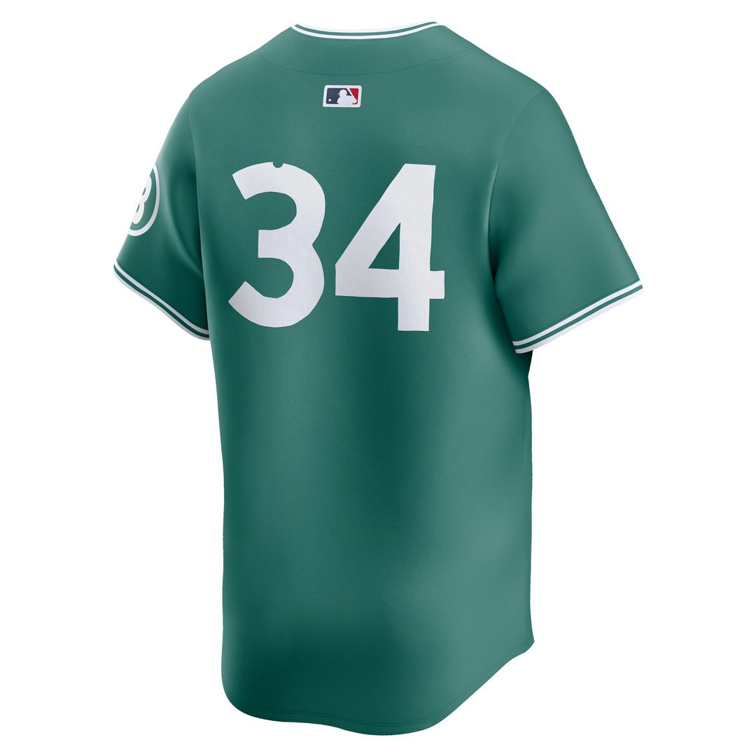 David Ortiz Boston Red Sox Nike 2025 City Connect Limited Retired Player Jersey - Green