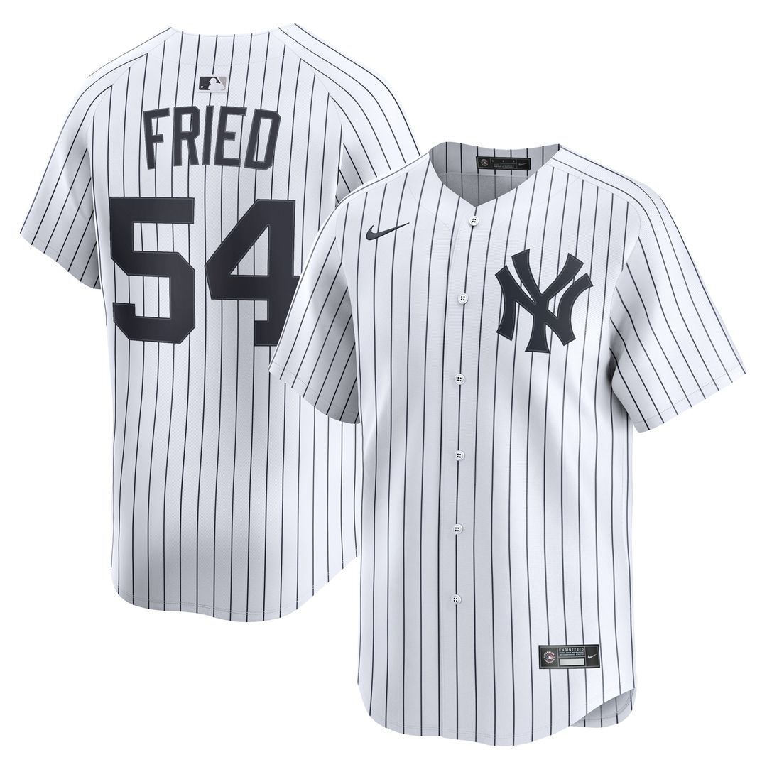 Max Fried New York Yankees Nike Home Limited Player Jersey - White