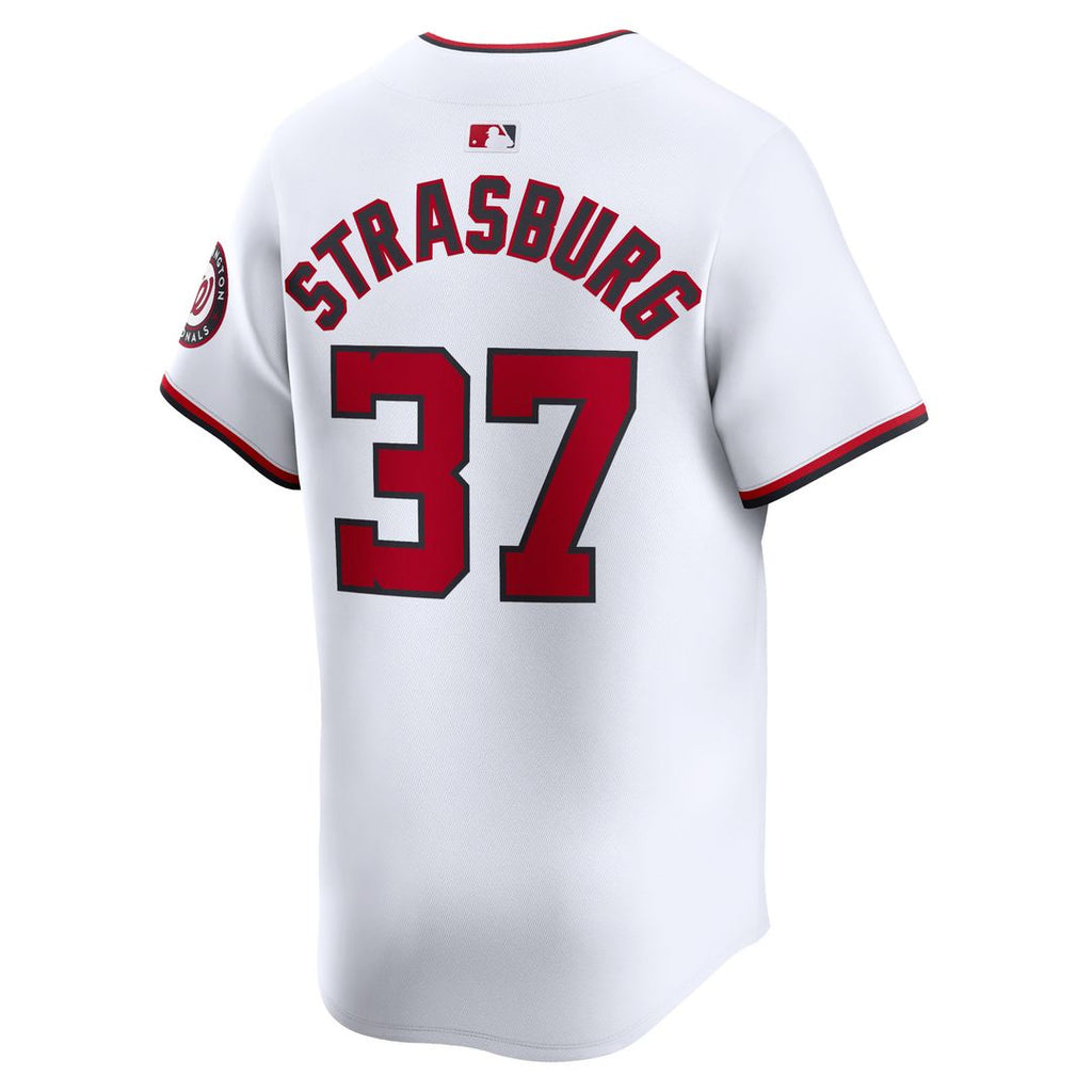 Stephen Strasburg Washington Nationals Nike Home Limited Player Jersey - White