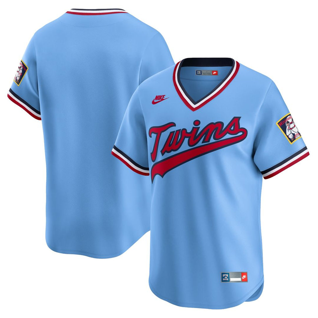 Minnesota Twins Nike Cooperstown Collection Limited Jersey - Light Blue