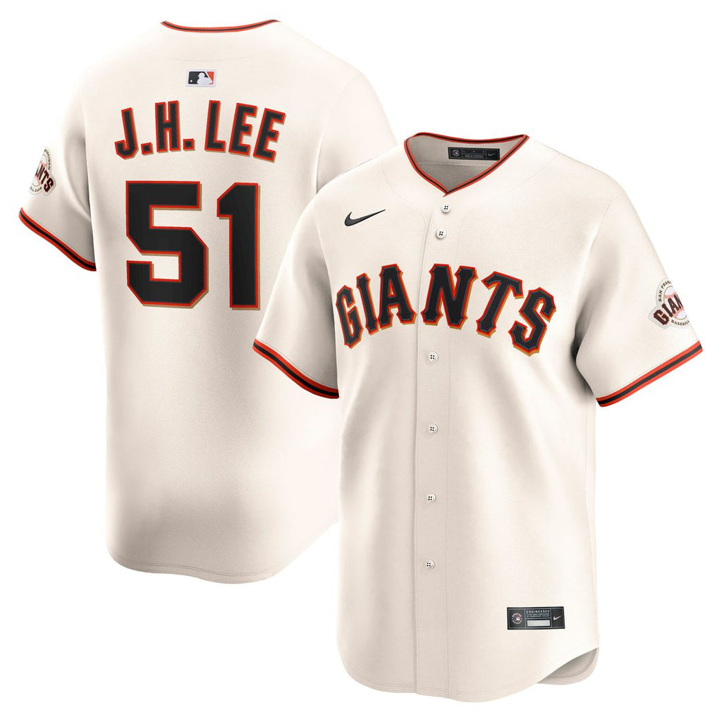 Jung Hoo Lee San Francisco Giants Nike Home Limited Player Jersey - Cream
