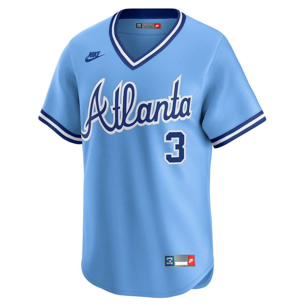Dale Murphy Atlanta Braves Nike Throwback Cooperstown Collection Limited Jersey - Light Blue