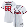 Daysbel Hernandez Atlanta Braves Nike Women's Home Replica Jersey - White