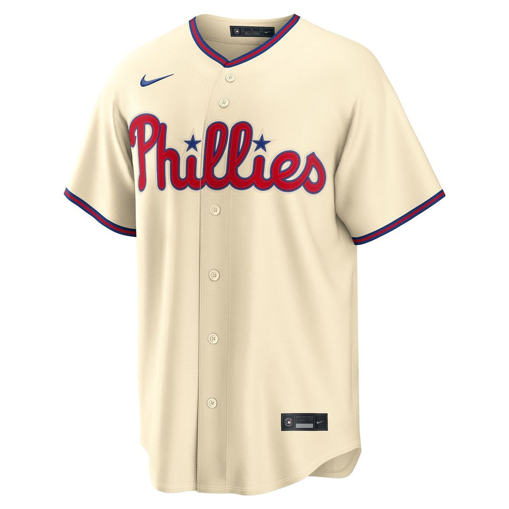 Bryce Harper Philadelphia Phillies Nike Alternate Replica Jersey - Cream