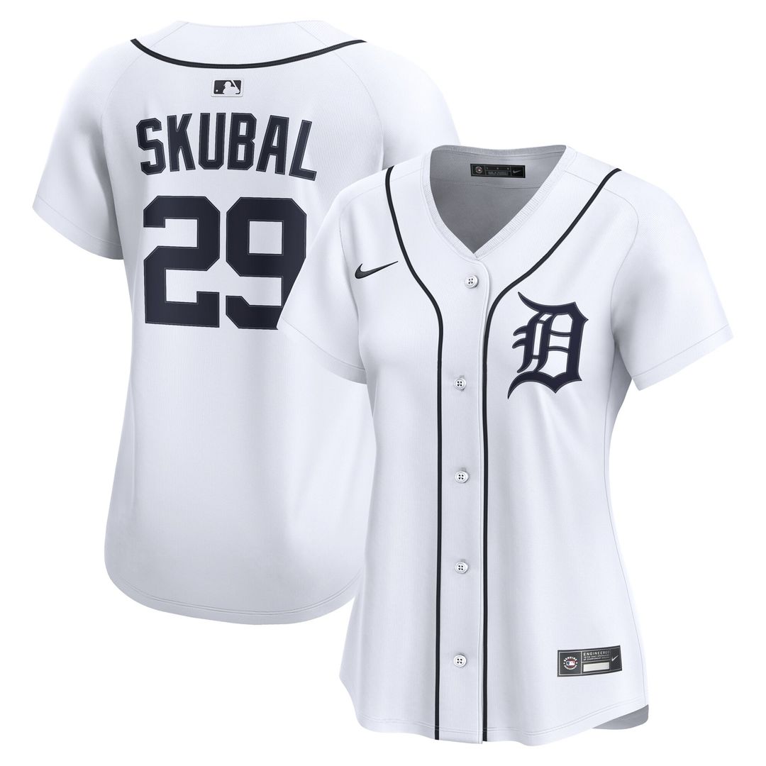 Tarik Skubal Detroit Tigers Nike Women's Home Limited Player Jersey - White