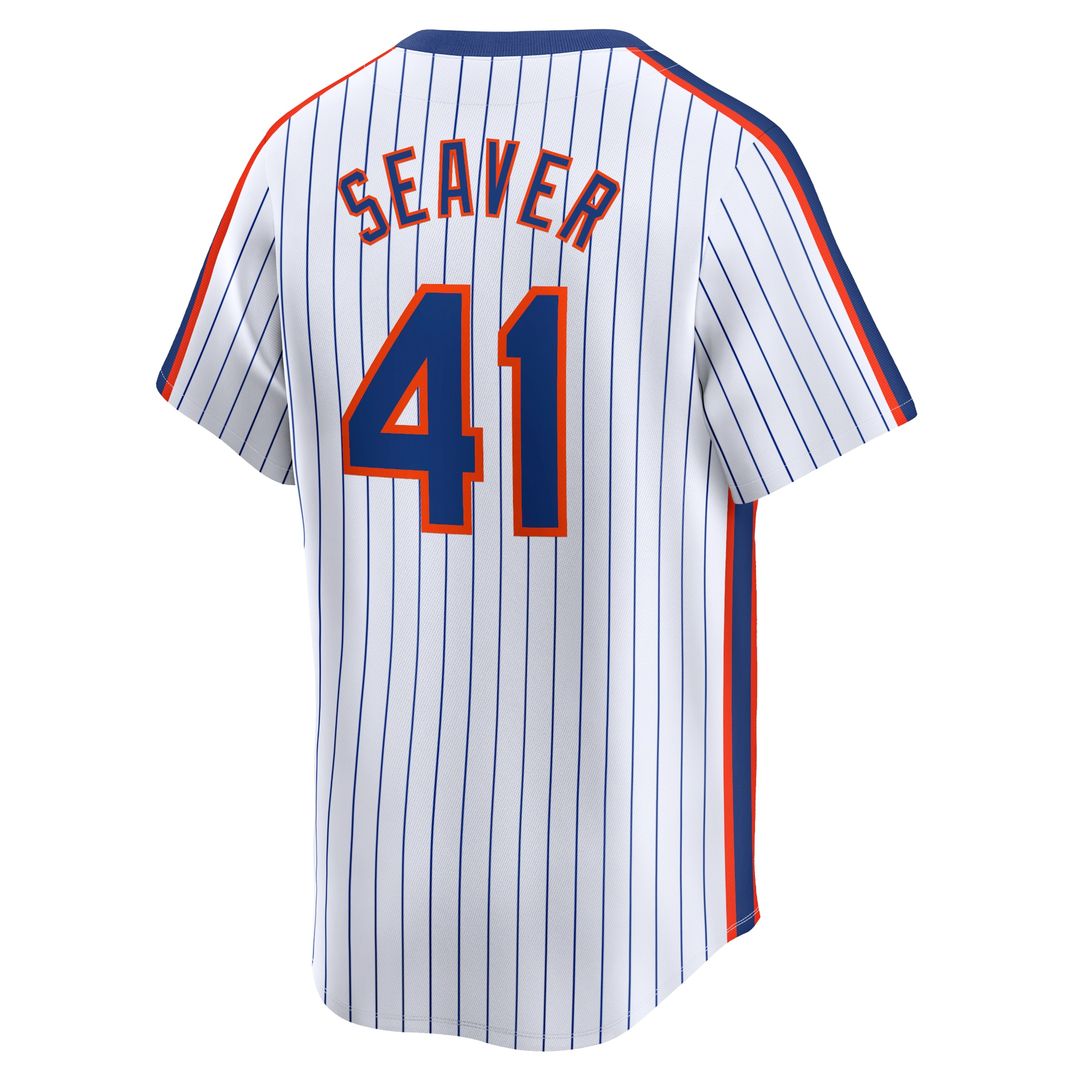 Tom Seaver New York Mets Nike Throwback Cooperstown Limited Jersey - White