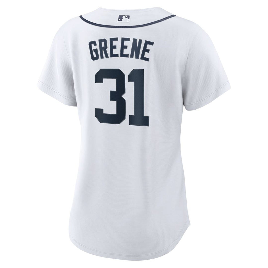 Riley Greene Detroit Tigers Nike Women's Home Replica Player Jersey - White