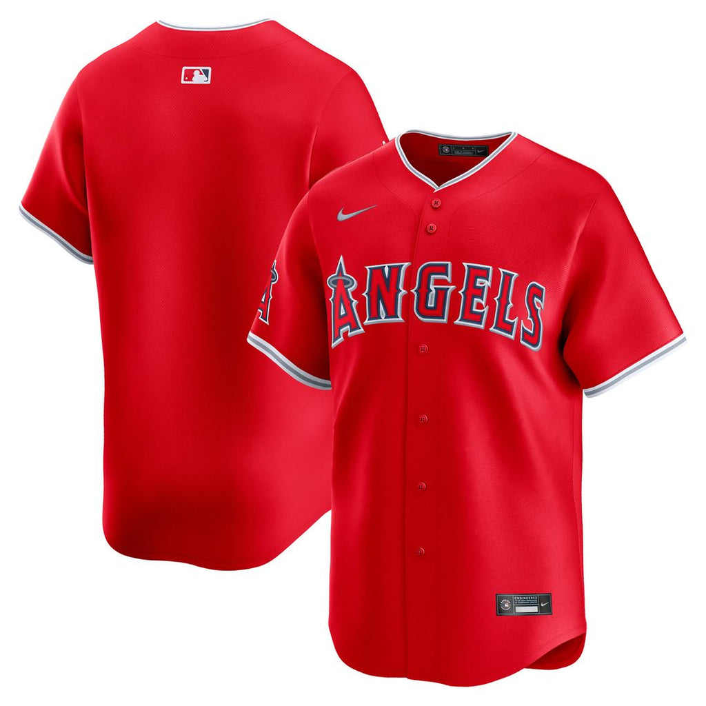 Los Angeles Angels Nike Alternate Limited Jersey - Red
