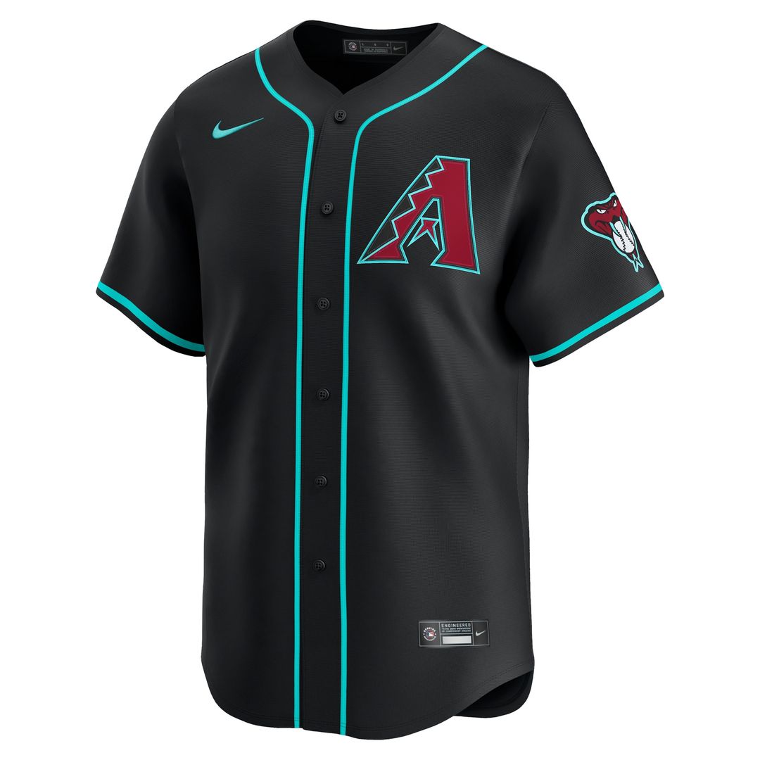 Ketel Marte Arizona Diamondbacks Nike Alternate Limited Jersey - Black