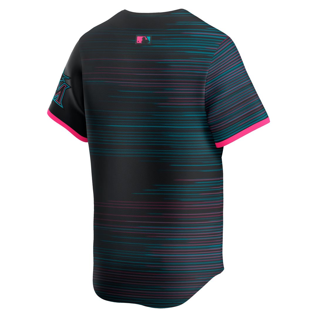 Miami Marlins Nike 2025 City Connect Limited Jersey - Black
