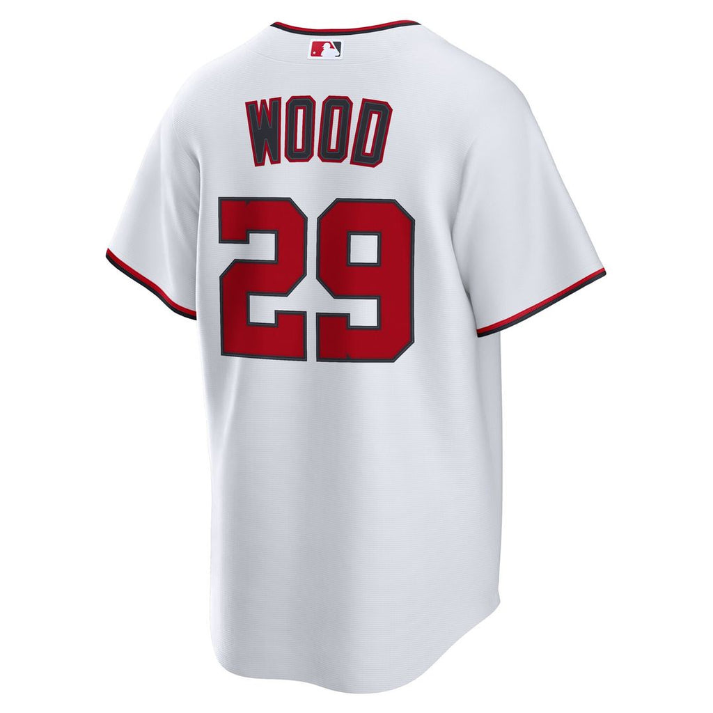 James Wood Washington Nationals Nike Home Replica Jersey - White