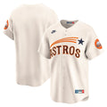 Houston Astros Nike Cooperstown Collection Limited Jersey - Cream