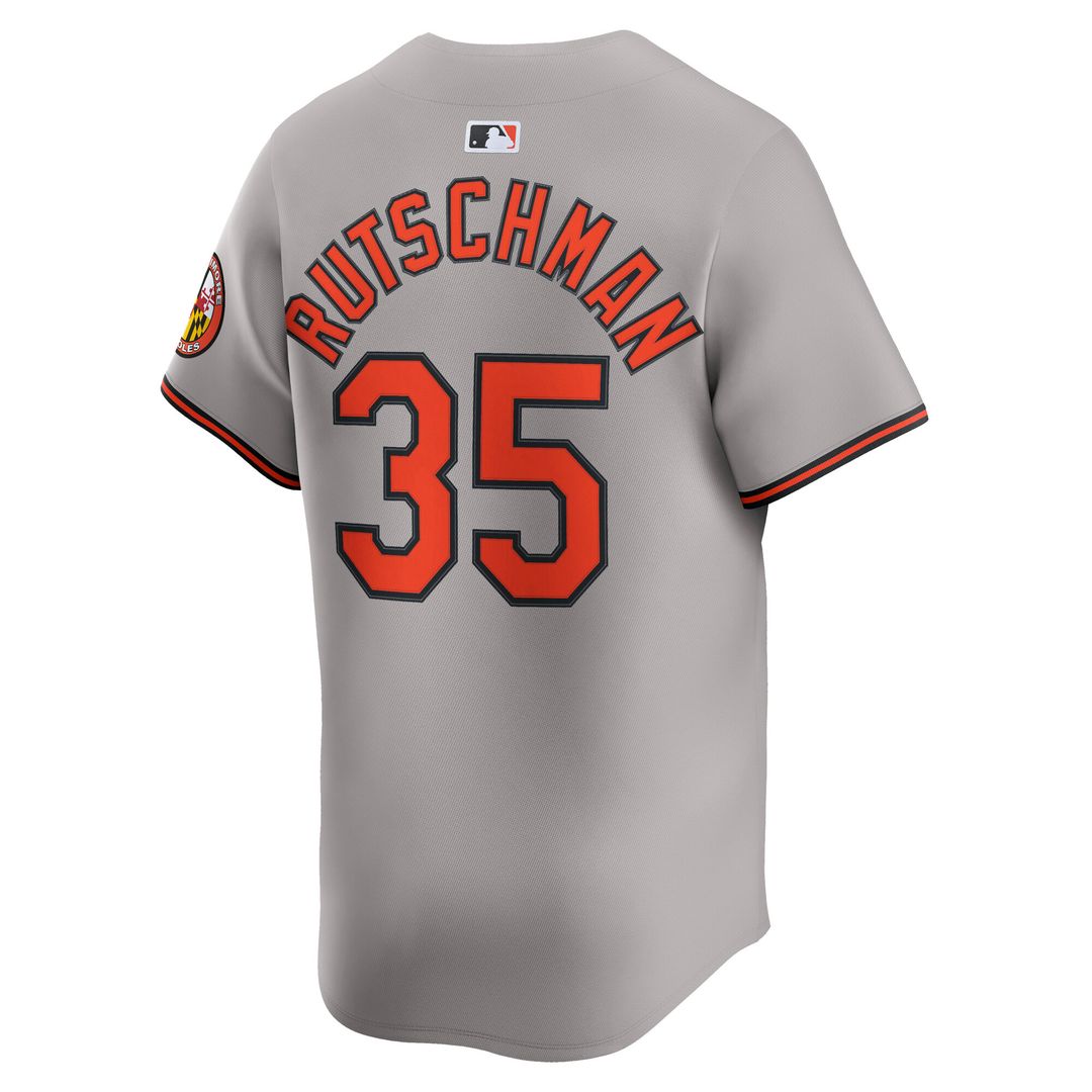Adley Rutschman Baltimore Orioles Nike Road Limited Player Jersey - Gray
