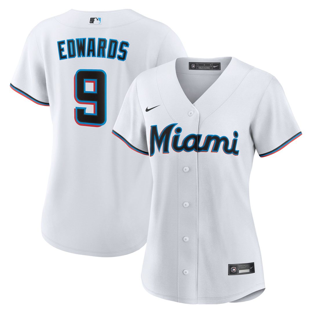 Xavier Edwards Miami Marlins Nike Women's Home Replica Jersey - White