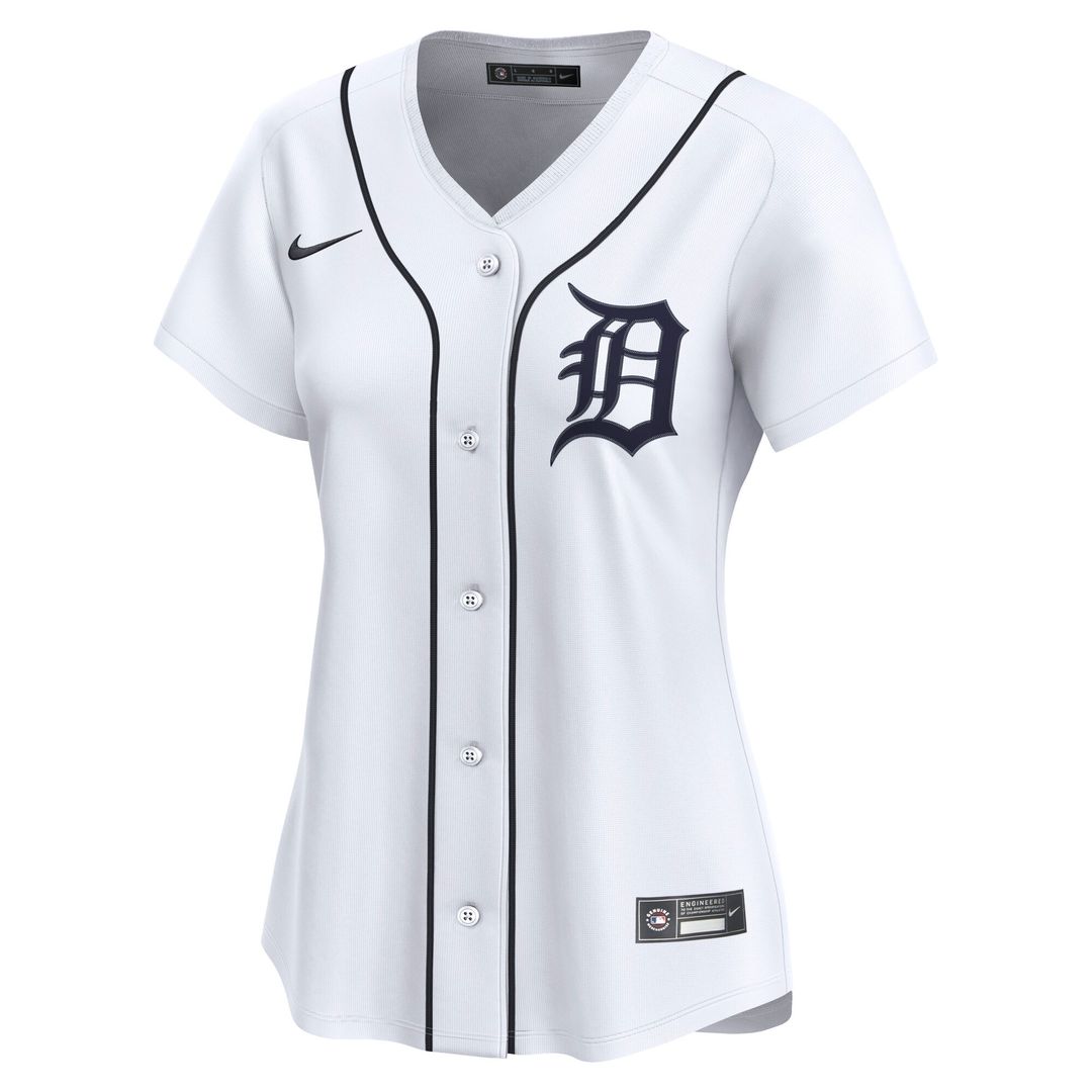 Detroit Tigers Nike Women's Home Limited Jersey - White