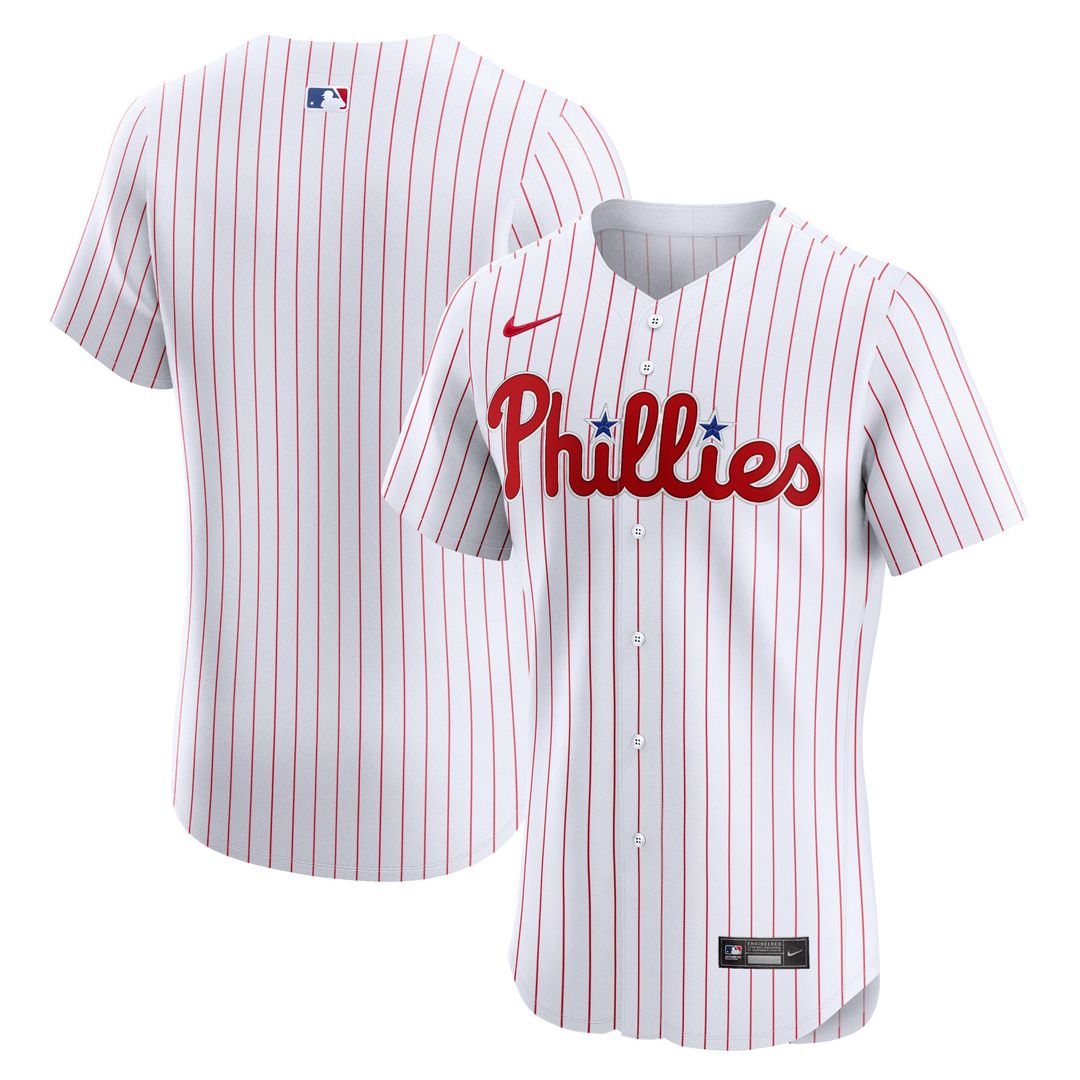 Philadelphia Phillies Nike Home Elite Jersey - White