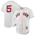 Nomar Garciaparra Boston Red Sox Mitchell & Ness 1997 Cooperstown Collection Authentic Jersey - White