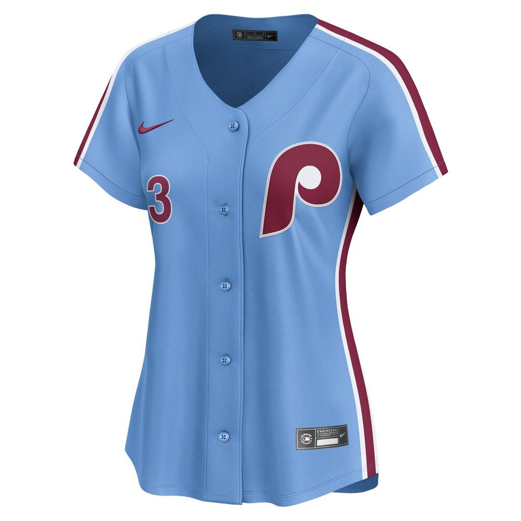 Bryce Harper Philadelphia Phillies Nike Women's Alternate Limited Player Jersey – Light Blue
