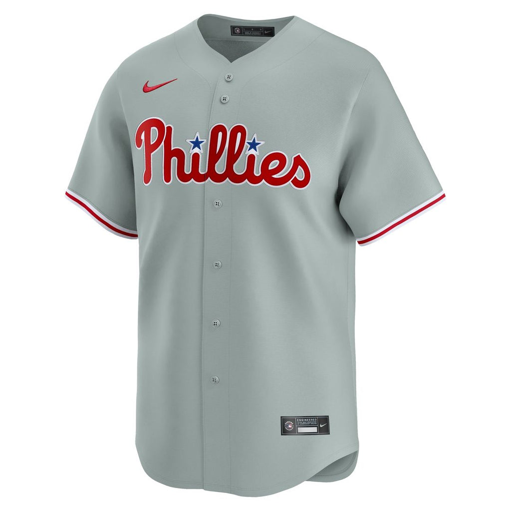 Bryce Harper Philadelphia Phillies Nike Road Limited Player Jersey - Gray
