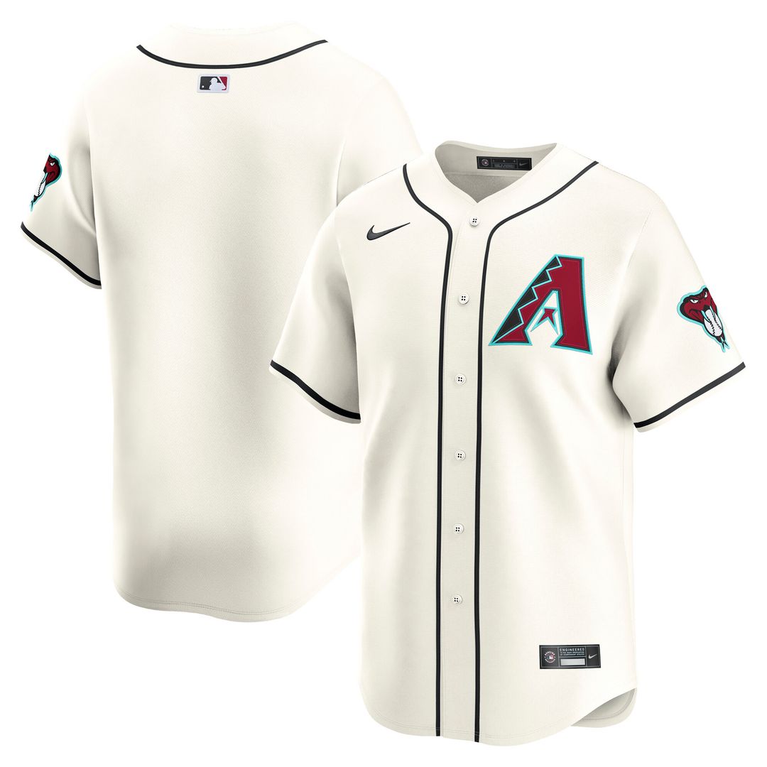 Arizona Diamondbacks Nike Home Limited Jersey - White