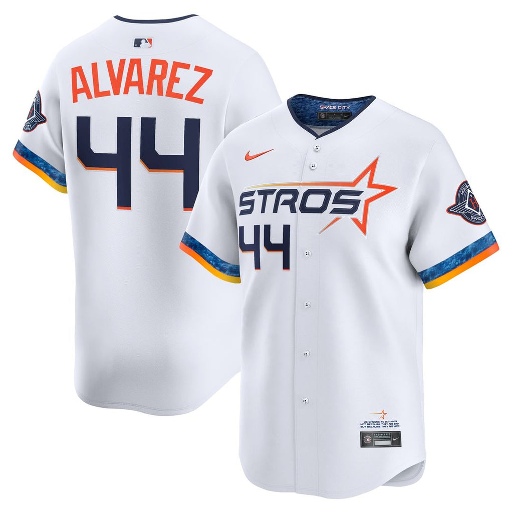 Yordan Alvarez Houston Astros Nike 2025 City Connect Limited Player Jersey - White