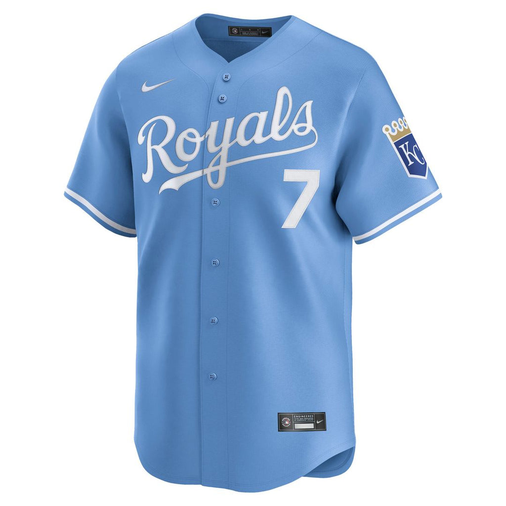 Bobby Witt Jr. Kansas City Royals Nike Alternate Limited Player Jersey - Light Blue