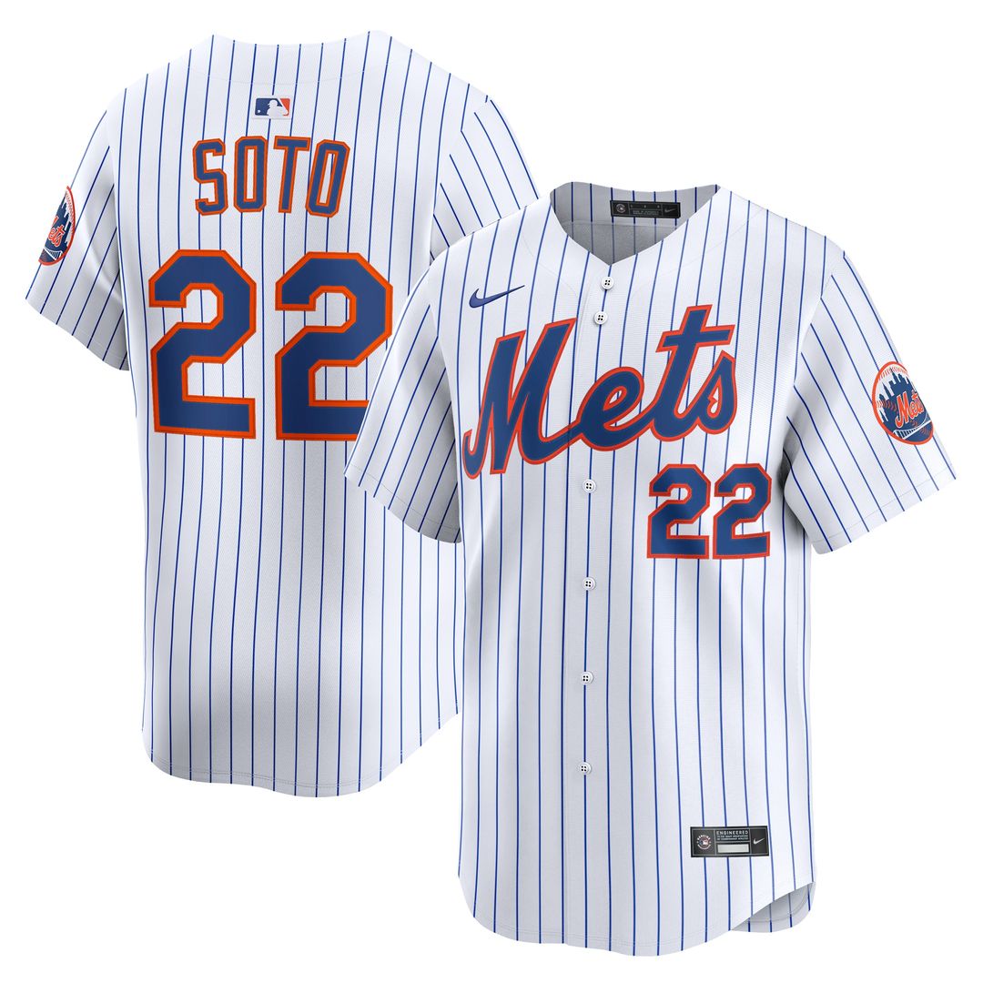 Juan Soto New York Mets Nike Home Limited Player Jersey - White