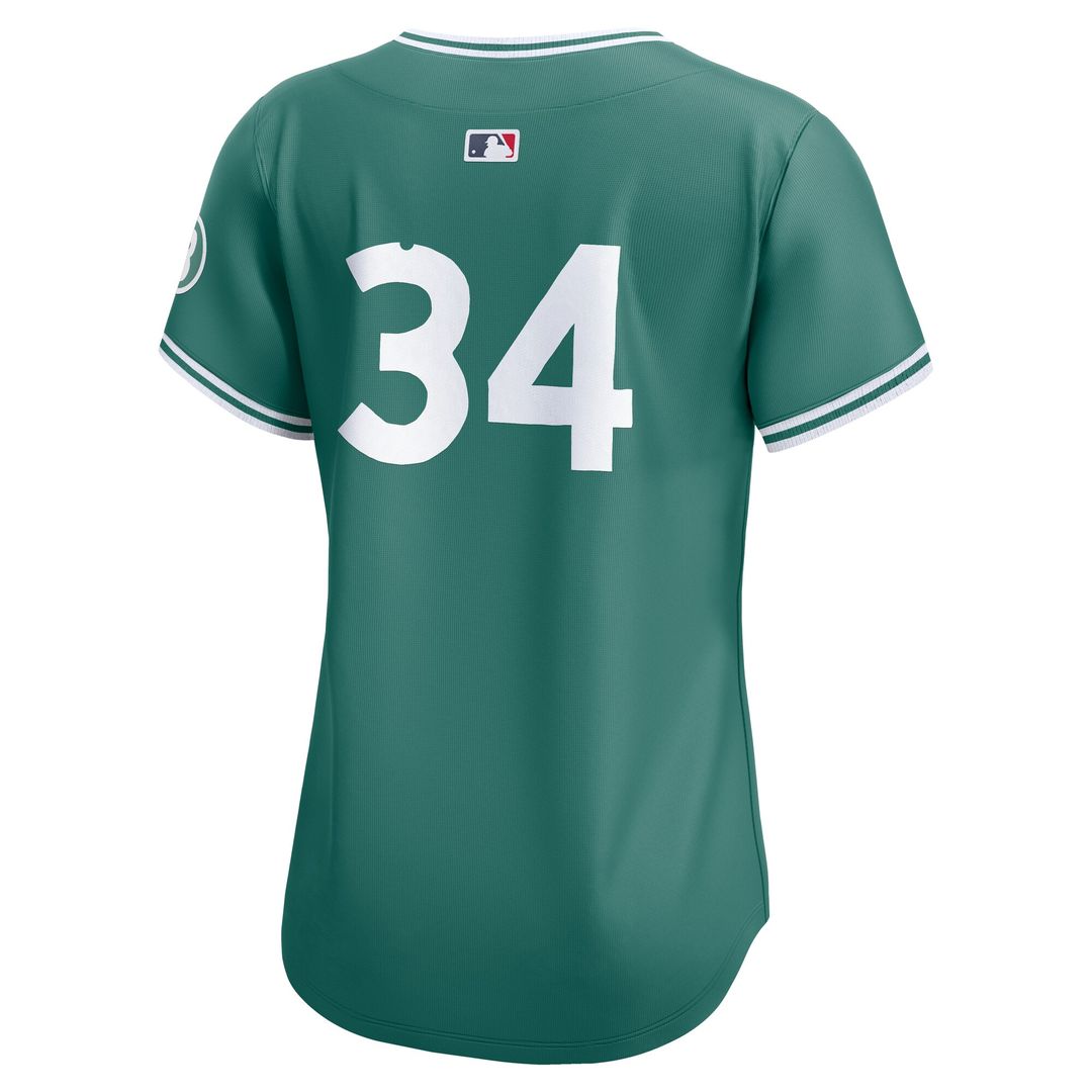 David Ortiz Boston Red Sox Nike Women's 2025 City Connect Limited Retired Player Jersey - Green