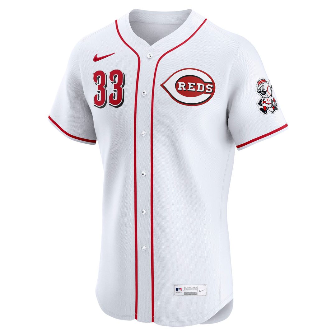 Christian Encarnacion-Strand Cincinnati Reds Nike Home Elite Jersey - White