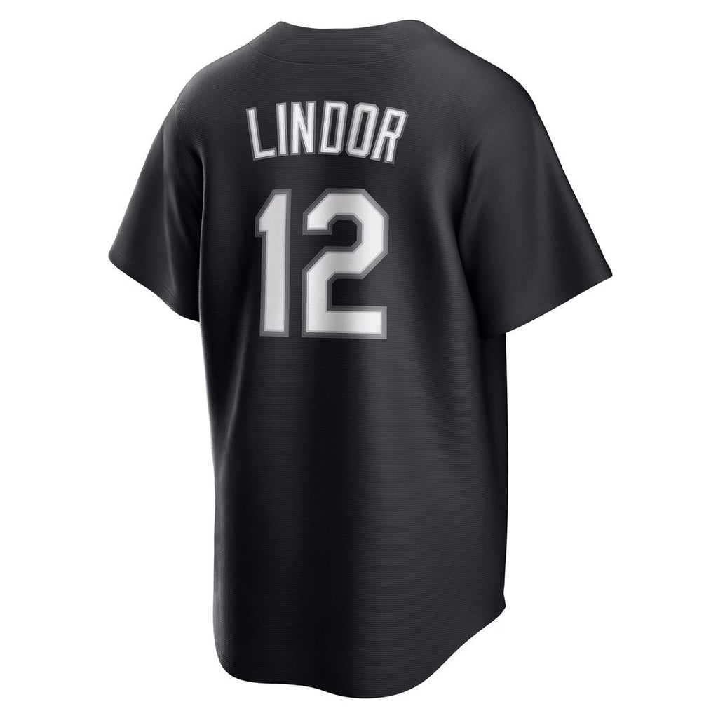 Francisco Lindor New York Mets Nike  Replica Player Jersey - Black
