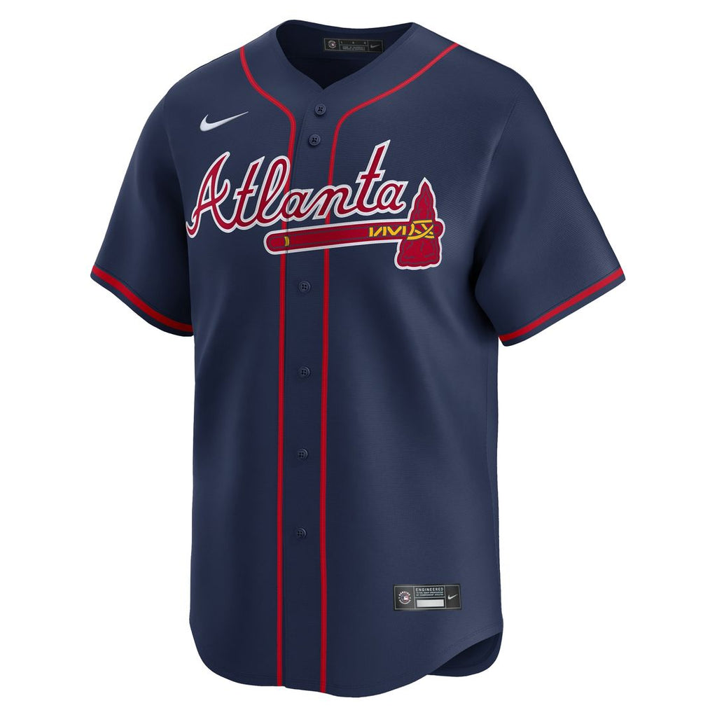 Ronald Acuña Jr. Atlanta Braves Nike Alternate Limited Jersey - Navy