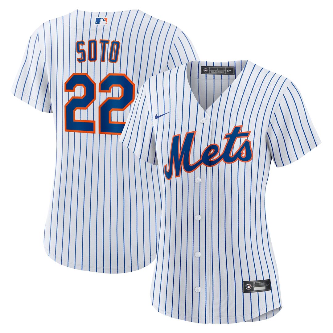 Juan Soto New York Mets Nike Women's Home Replica Player Jersey - White