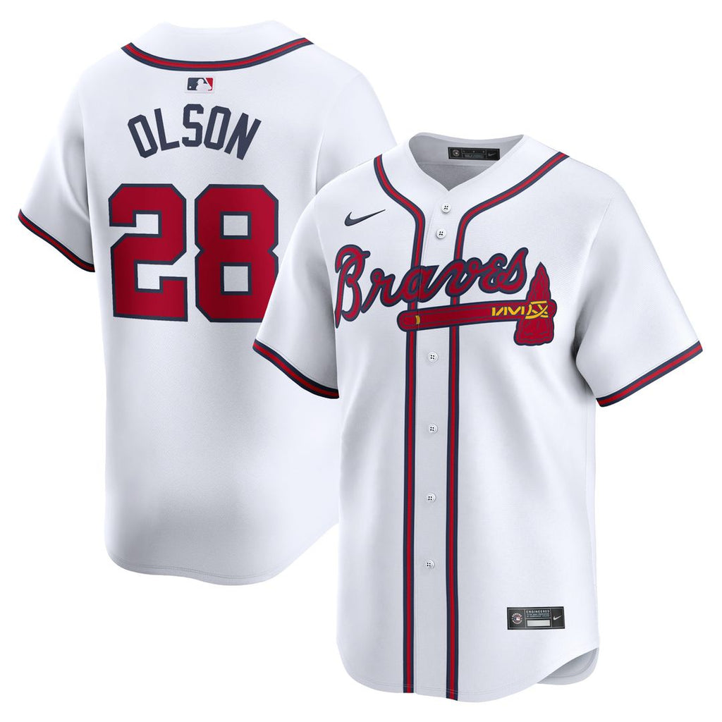 Matt Olson Atlanta Braves Nike Home Limited Player Jersey - White