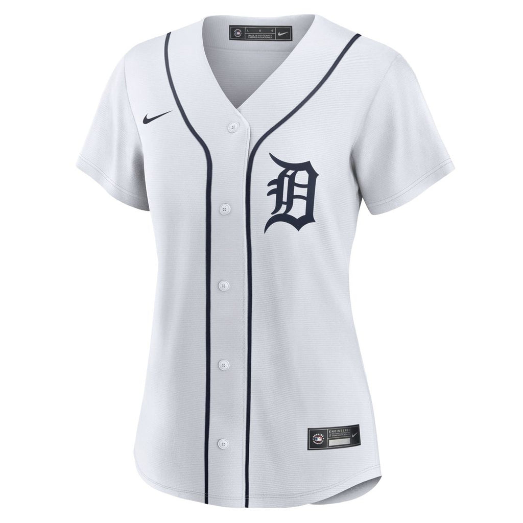 Riley Greene Detroit Tigers Nike Women's Home Replica Player Jersey - White