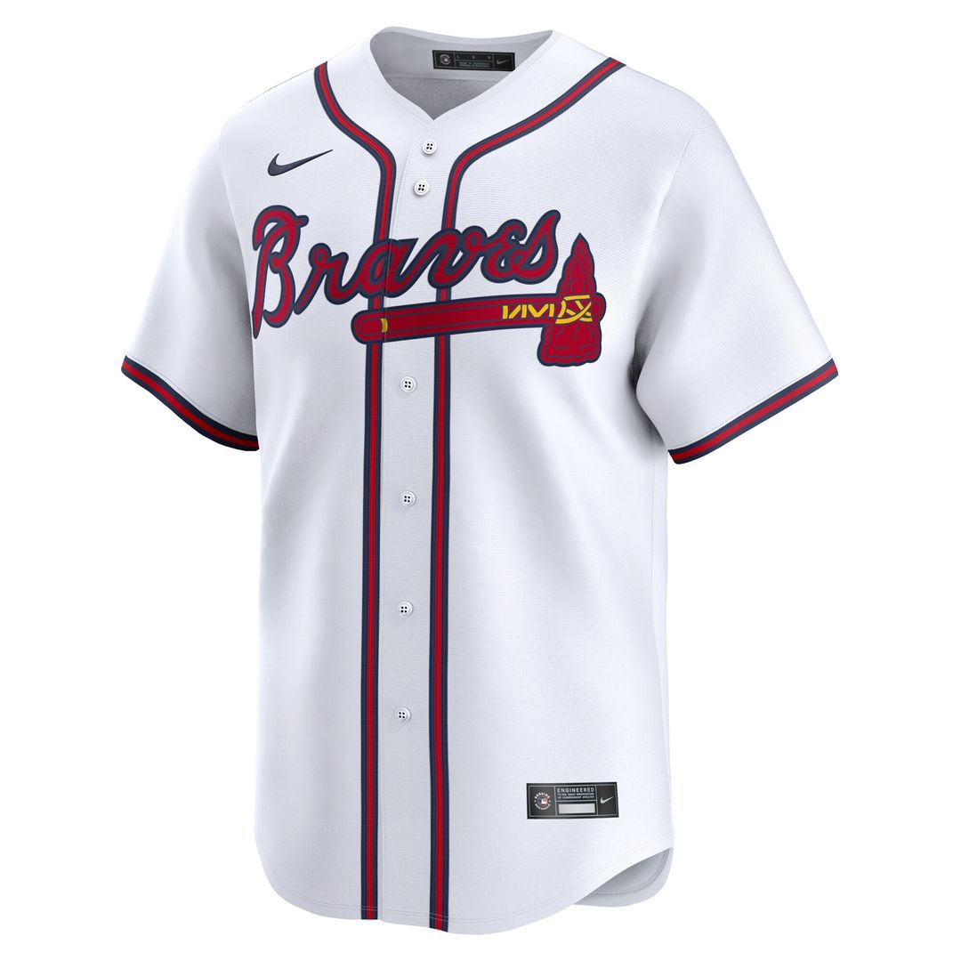 Spencer Strider Atlanta Braves Nike Home Limited Player Jersey - White