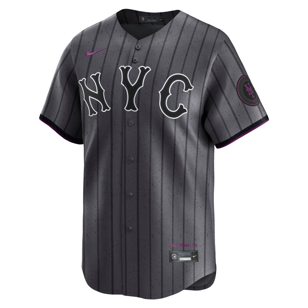 New York Mets Nike City Connect Limited Jersey - Gray