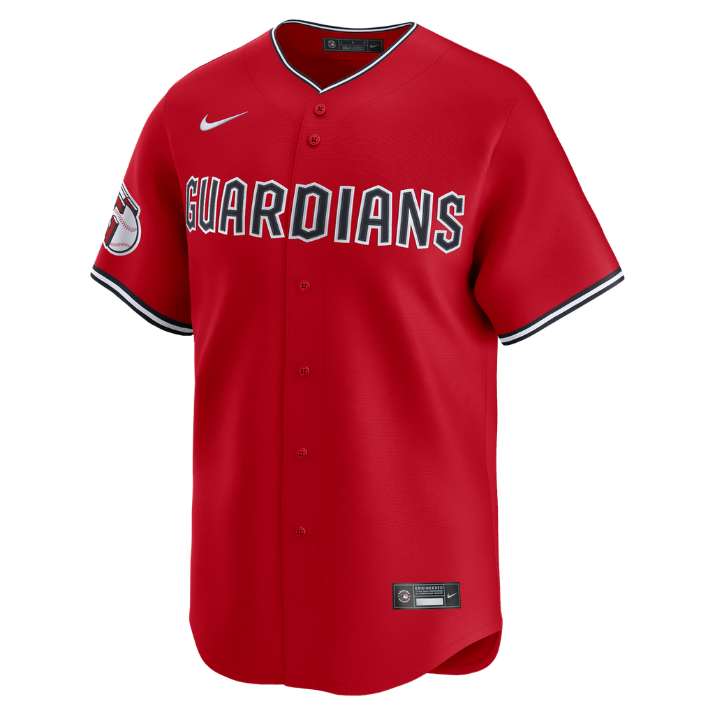Cleveland Guardians Nike Alternate Limited Jersey - Red
