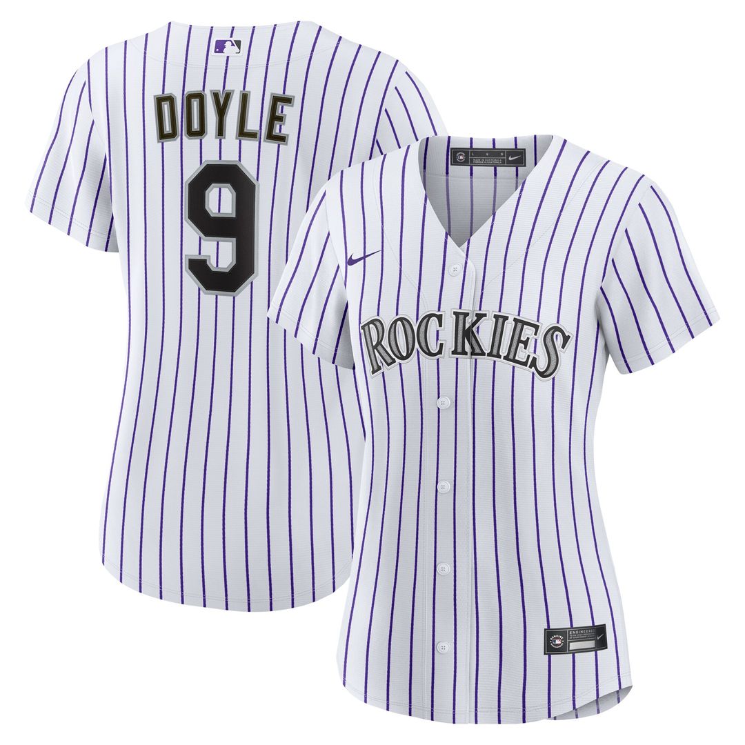 Brenton Doyle Colorado Rockies Nike Women's Home Replica Jersey - White