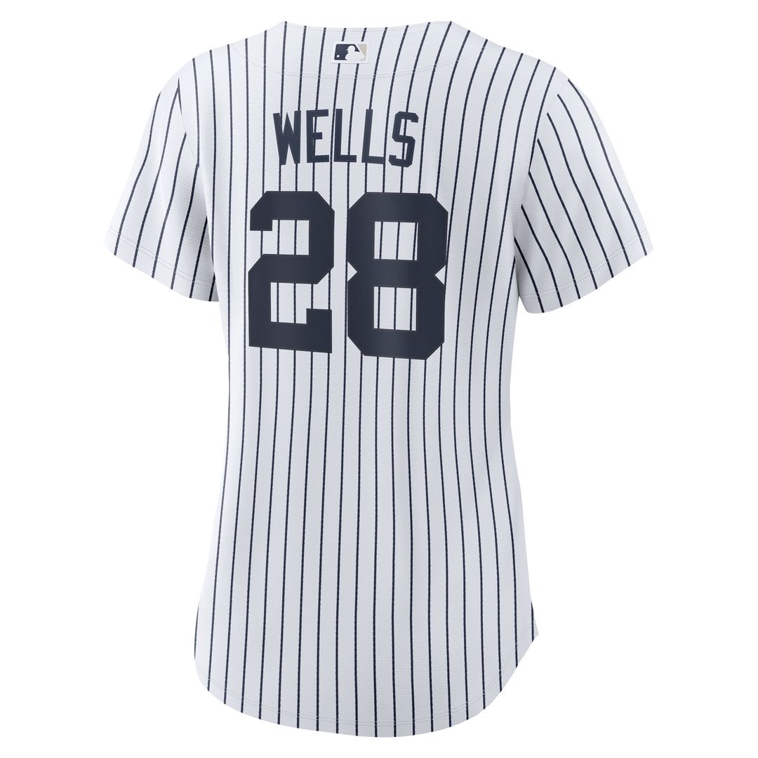 Austin Wells New York Yankees Nike Women's Home Replica Jersey - White