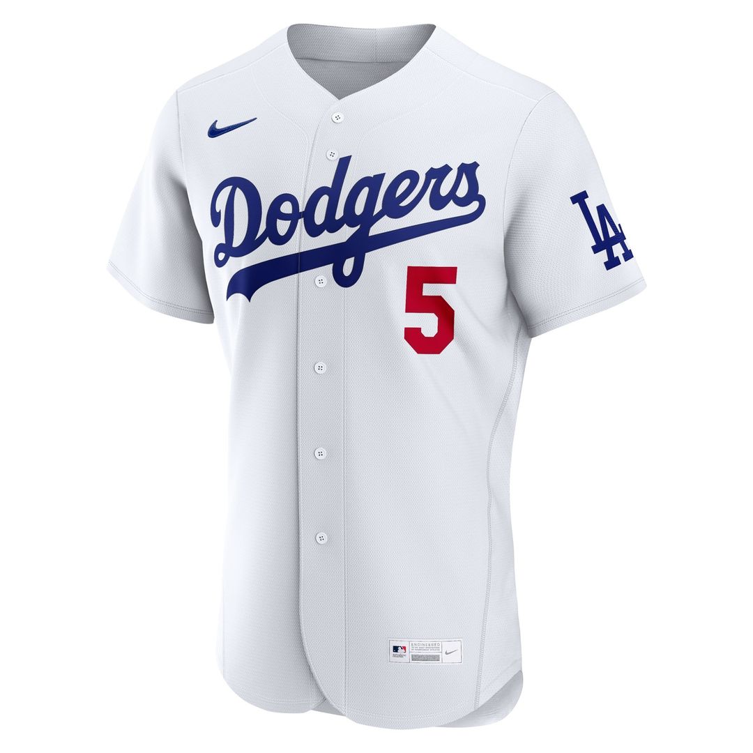 Freddie Freeman Los Angeles Dodgers Nike Home Authentic Jersey - White