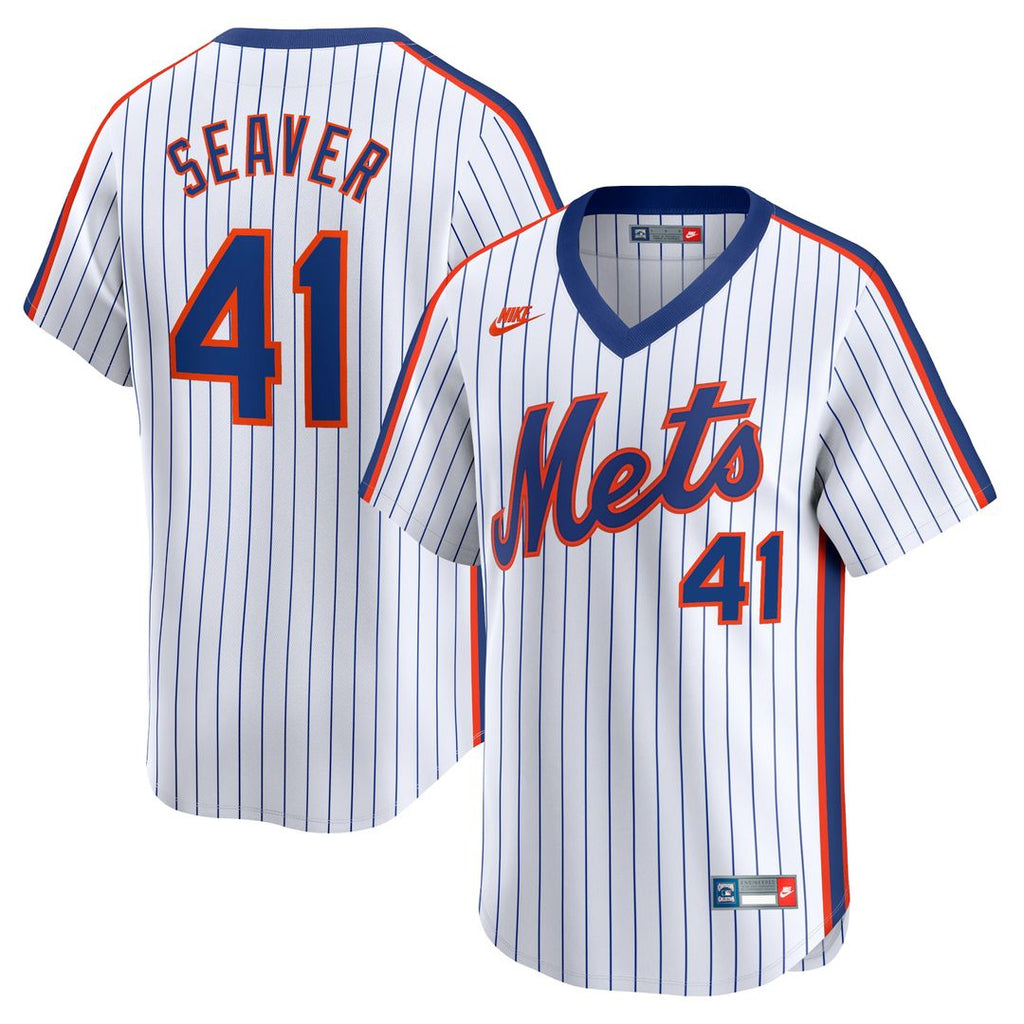 Tom Seaver New York Mets Nike Throwback Cooperstown Limited Jersey - White