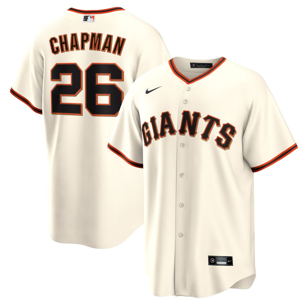 Matt Chapman San Francisco Giants Nike Home Replica Jersey - Cream